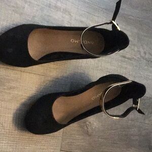 Brand new never worn cute ankle strap shoes